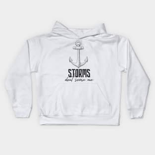 Anchor design Kids Hoodie